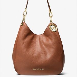 Michael Kors Rhea Medium Leather Shoulder Bag